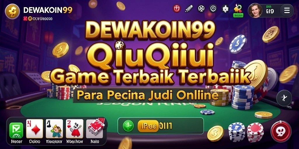 Tampilan menarik dari gameplay QiuQiu di DEWAKOIN99.