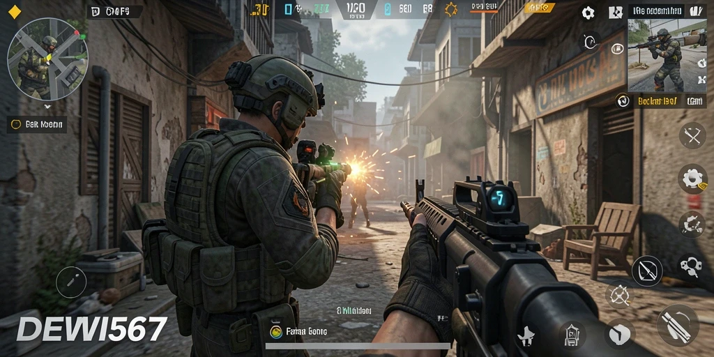 Tampilkan aksi menegangkan dari gameplay DEWI567 yang menarik.