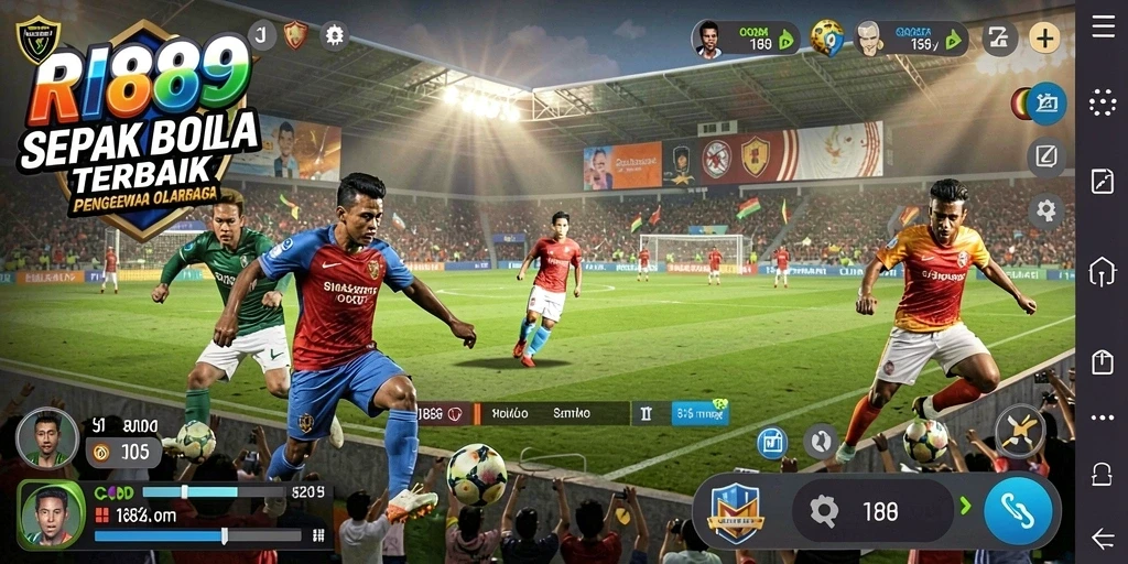 Tampilan gameplay nyata dari RI889 yang mengesankan.