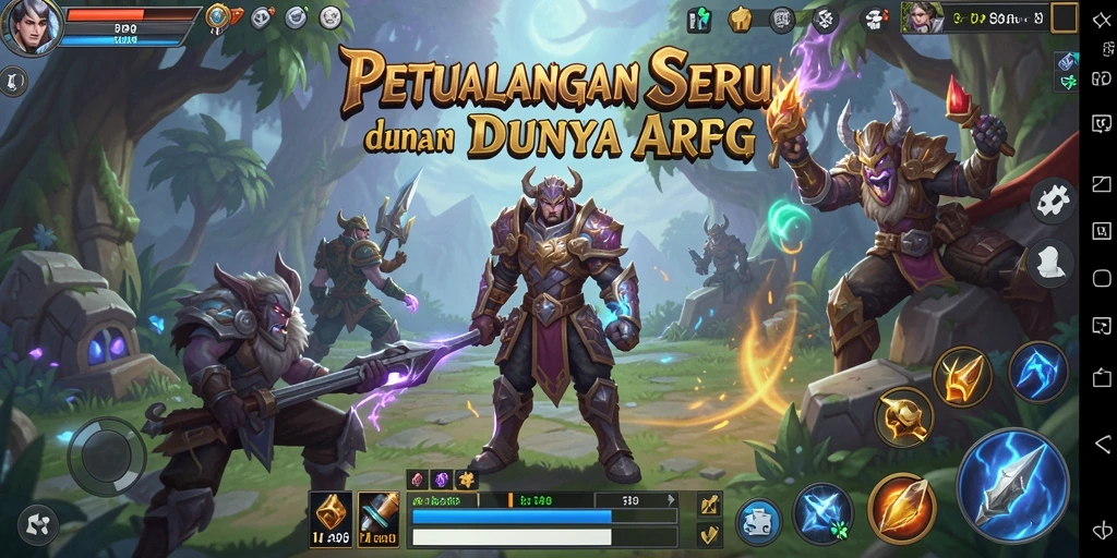Tampilan menakjubkan dari pertempuran di RP8 dengan grafis ARPG.