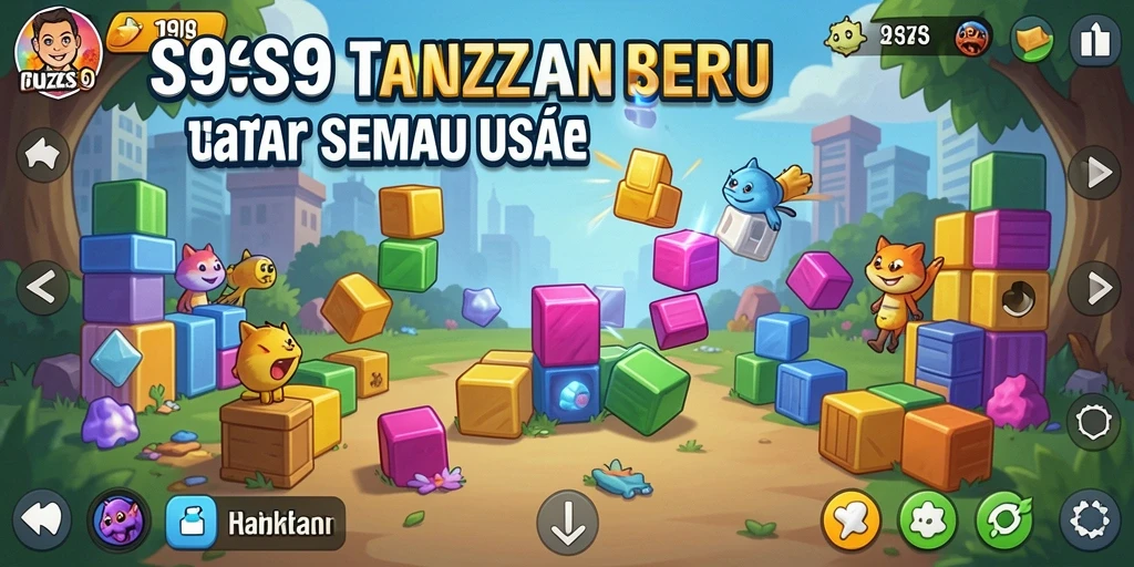 Tampilan gameplay menarik dari S9S9 yang penuh tantangan.