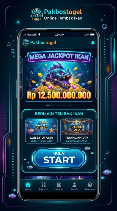 Tampilan utama aplikasi pakbostogel yang menarik dan mudah digunakan.